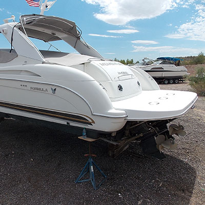 sailboat transom swim platforms